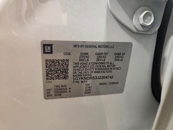 2018 CADILLAC XT5 Luxury