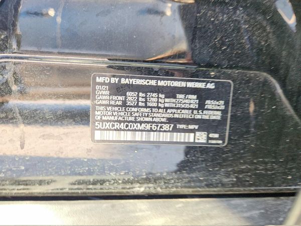 2021 BMW X5