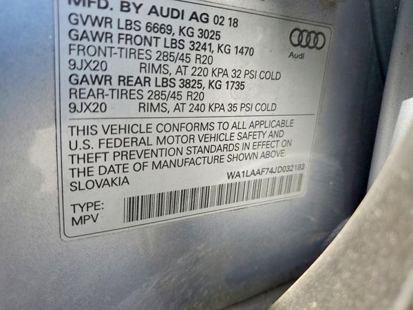 2018 AUDI Q7