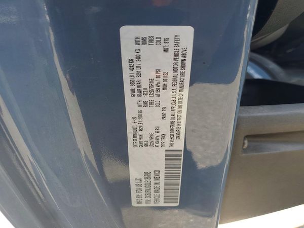 2020 RAM PROMASTER 3500 VF
