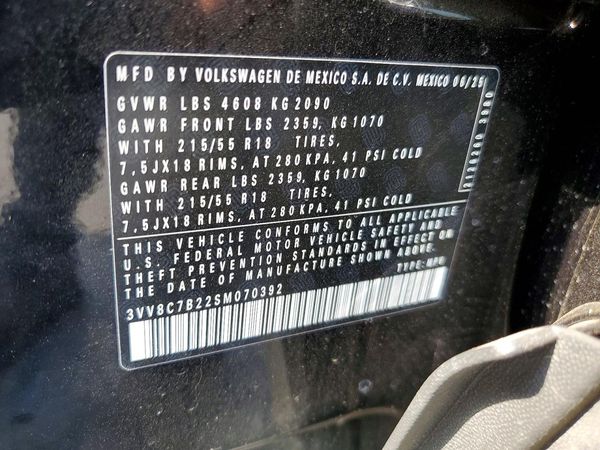 2025 VOLKSWAGEN TAOS 4Motion S