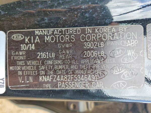 2015 KIA FORTE TOP (High)