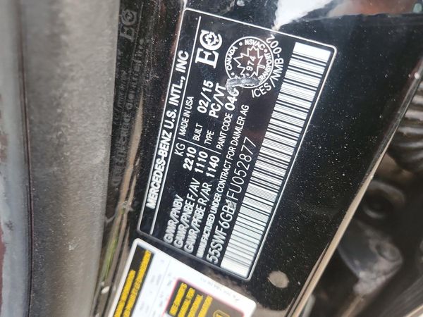 2015 MERCEDES-BENZ C C400 4-MATIC