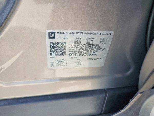 2018 CHEVROLET EQUINOX LT (1LT)