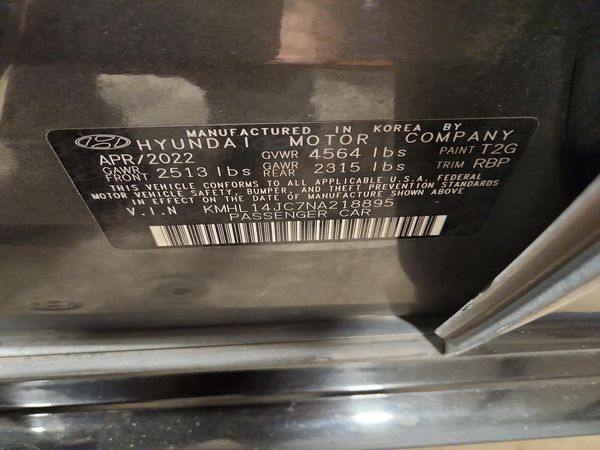 2022 HYUNDAI SONATA