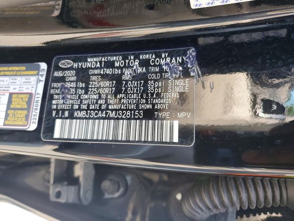 2021 HYUNDAI TUCSON