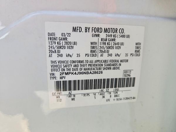 2022 FORD EDGE SEL