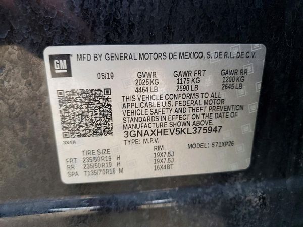 2019 CHEVROLET EQUINOX LS