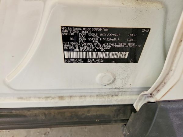 2018 TOYOTA RAV4 Adventure/XLE