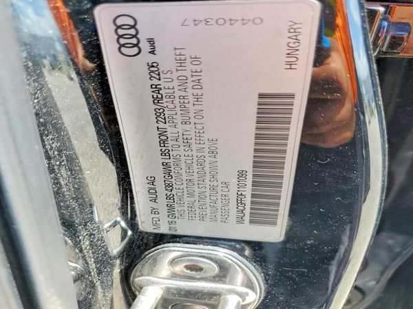 2015 AUDI A3