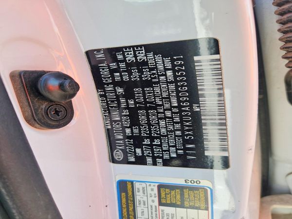2013 KIA SORENTO EX
