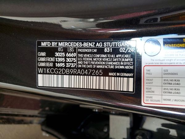 2024 MERCEDES-BENZ EQS SEDAN