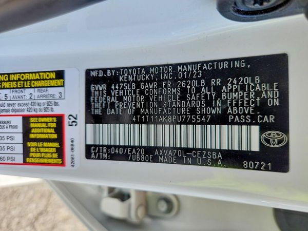 2023 TOYOTA CAMRY SE