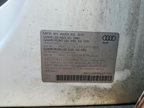 2016 AUDI Q5 quattro Premium Plus