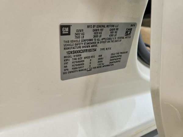 2015 CHEVROLET SUBURBAN LTZ