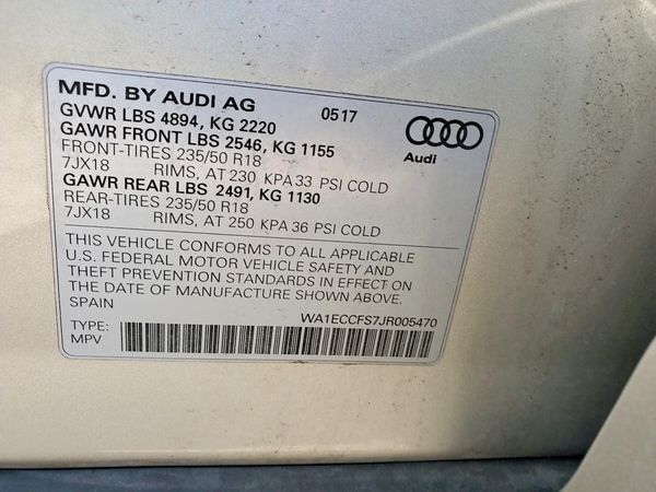 2018 AUDI Q3