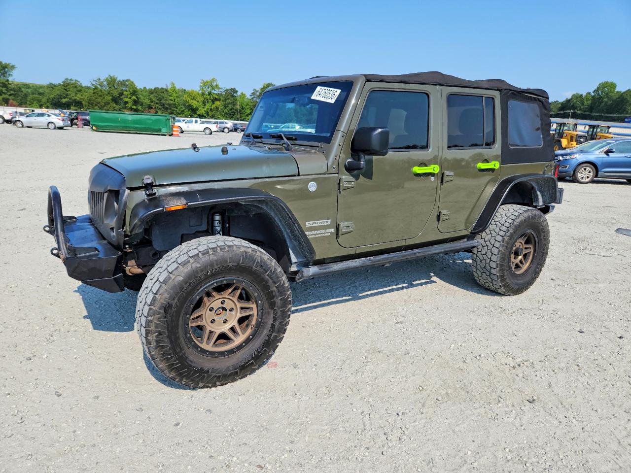 2016 JEEP WRANGLER UNLIMITED SPORT 4X4