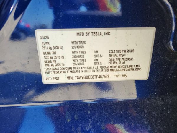 2026 TESLA MODEL Y
