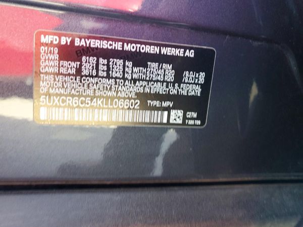 2019 BMW X5 xDrive40i