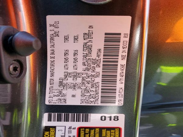 2021 TOYOTA TACOMA