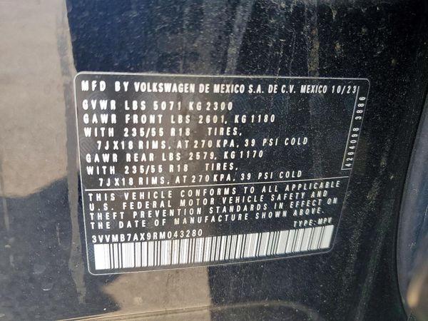 2024 VOLKSWAGEN TIGUAN