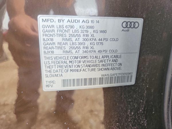 2015 AUDI Q7 Premium Plus