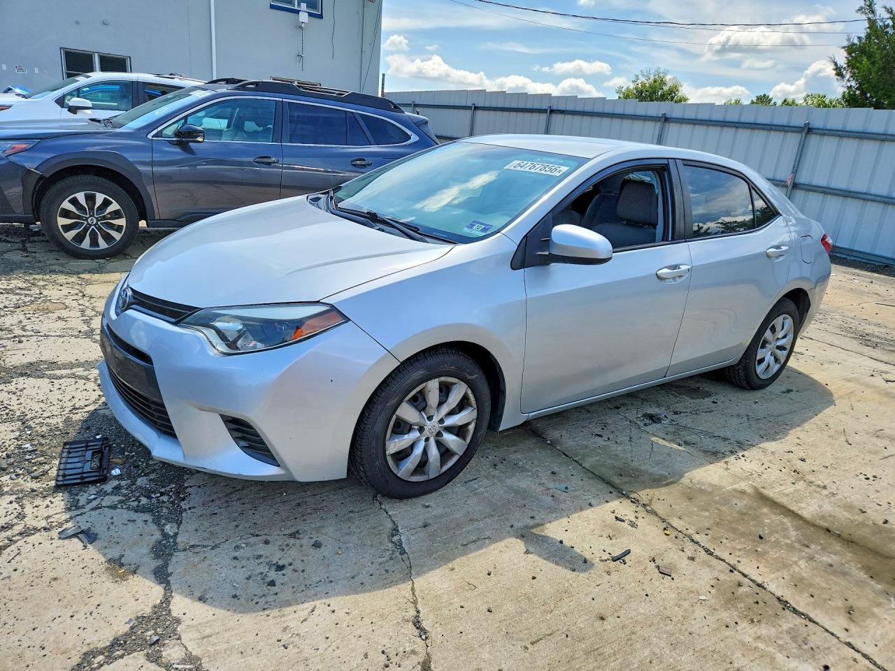 2015 TOYOTA COROLLA