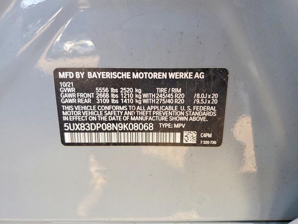 2022 BMW X3 M40i