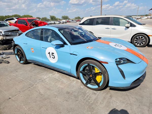 2024 PORSCHE TAYCAN Turbo, Turbo S — Passenger 3/4