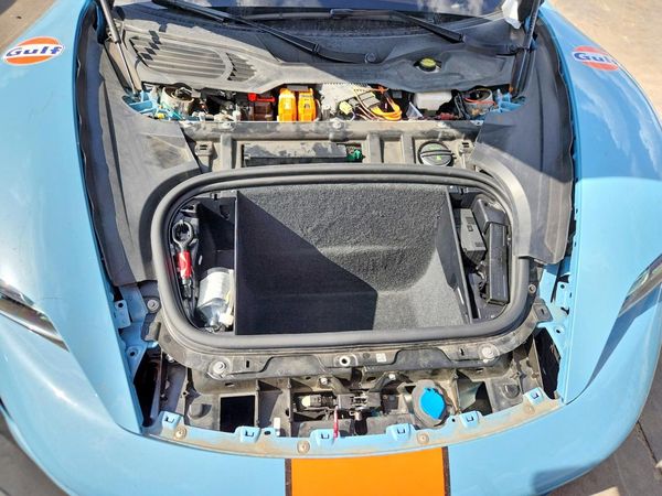 2024 PORSCHE TAYCAN Turbo, Turbo S — Engine bay