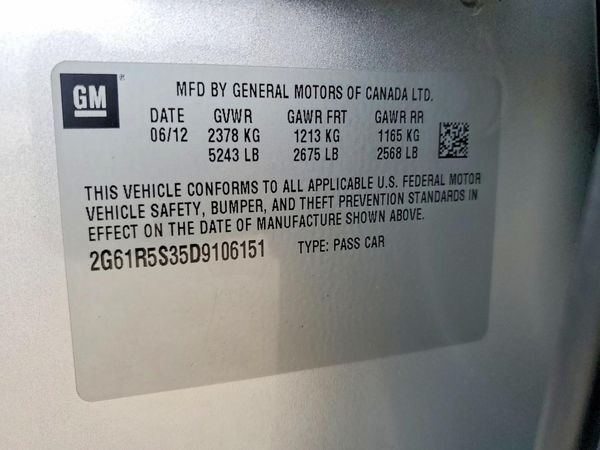 2013 CADILLAC XTS