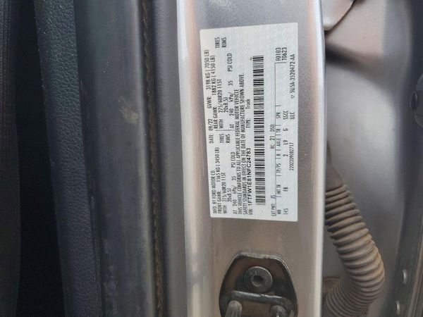 2022 FORD F150 SuperCrew