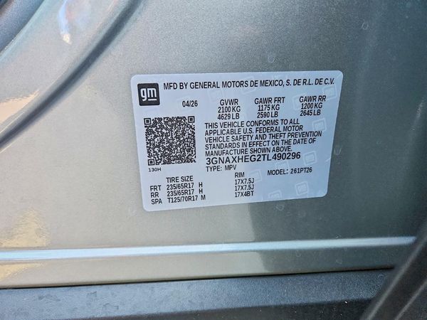 2026 CHEVROLET EQUINOX 1LT