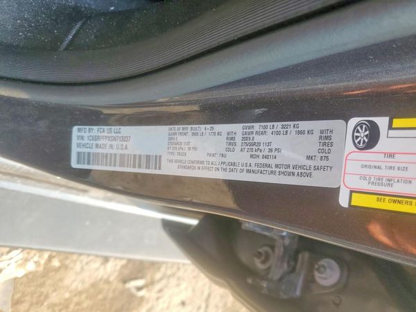 2025 RAM 1500