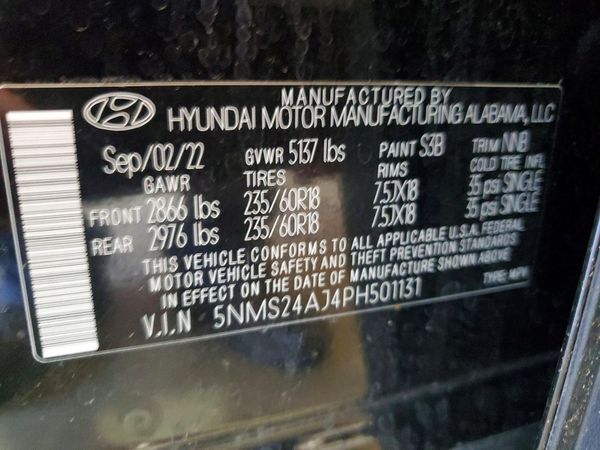 2023 HYUNDAI SANTA FE SEL