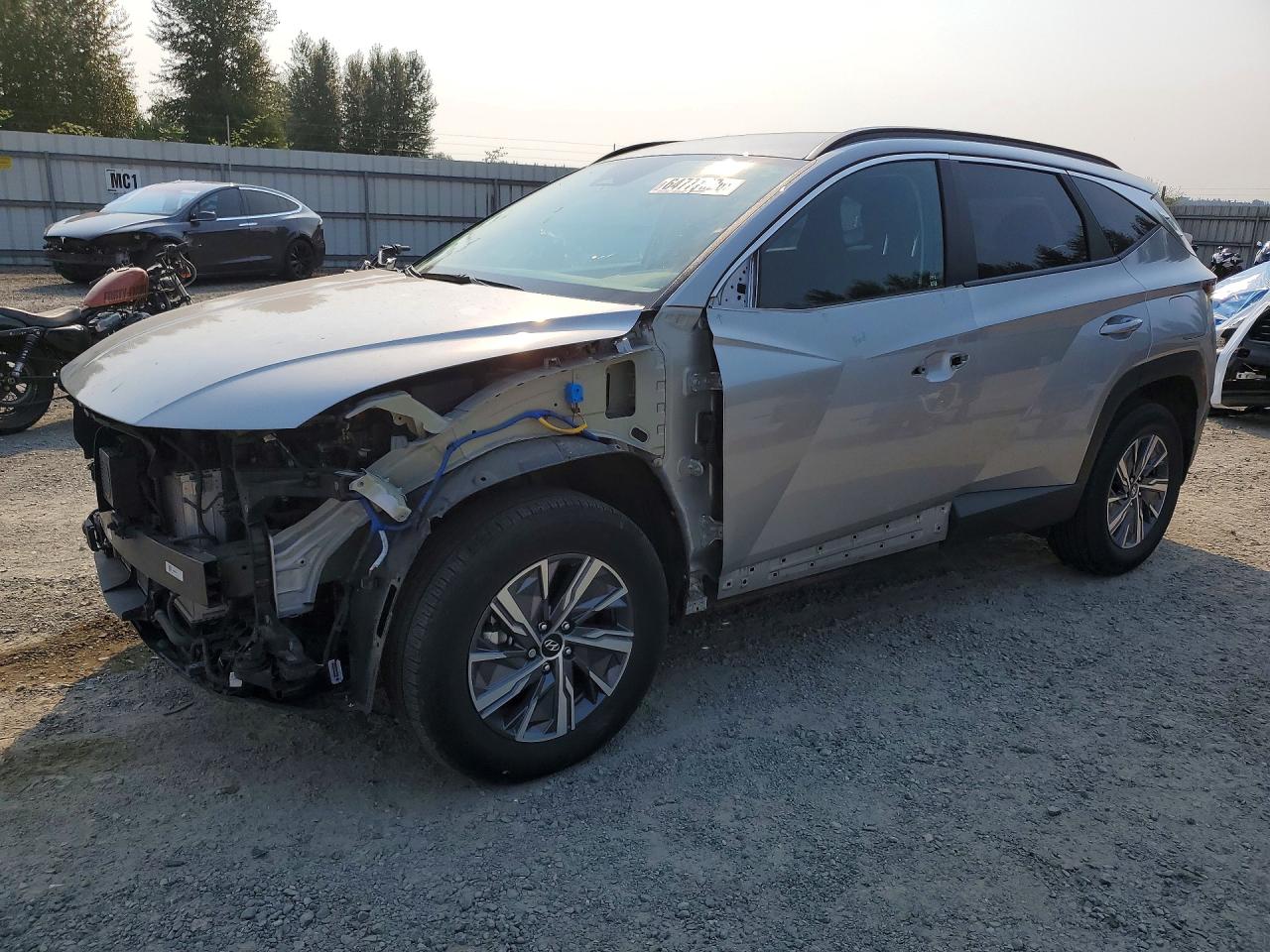 2023 HYUNDAI TUCSON Blue