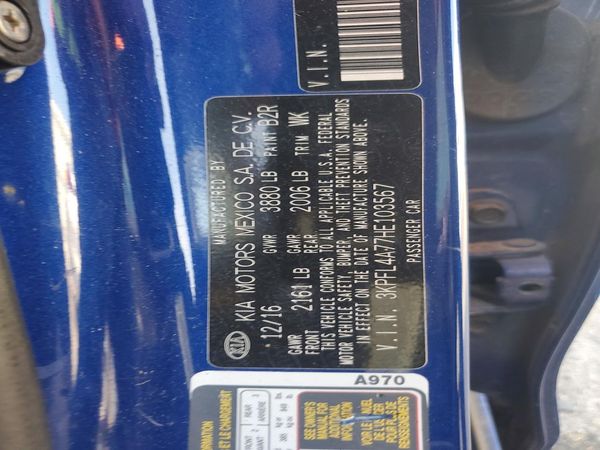 2017 KIA FORTE LX Popular, S