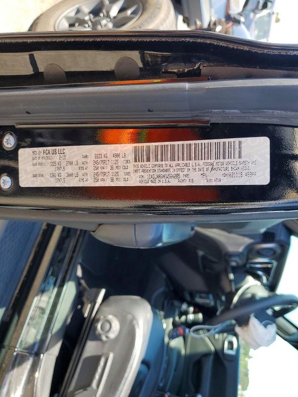 2019 JEEP WRANGLER Sport