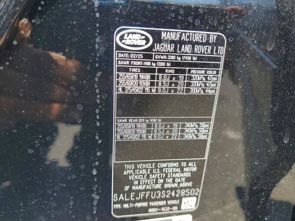 2025 LAND ROVER DEFENDER 130 S