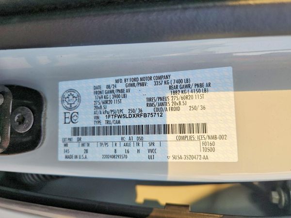 2024 FORD F150