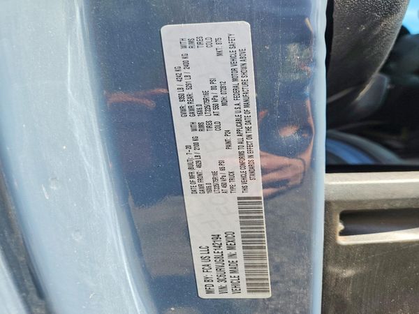 2020 RAM PROMASTER 3500 VF — VINS