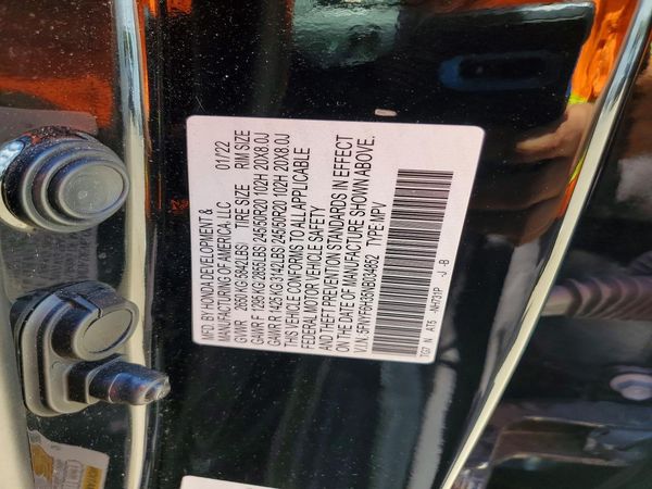 2022 HONDA PILOT