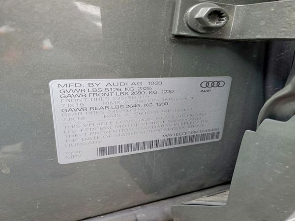 2021 AUDI Q3