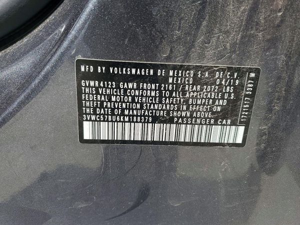 2019 VOLKSWAGEN JETTA