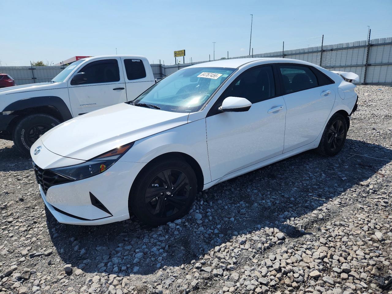 2023 HYUNDAI ELANTRA Blue