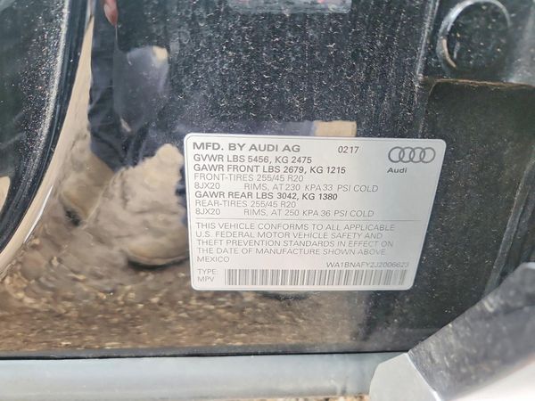 2018 AUDI Q5 quattro Premium Plus
