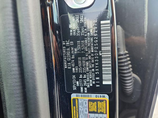 2025 KIA SPORTAGE