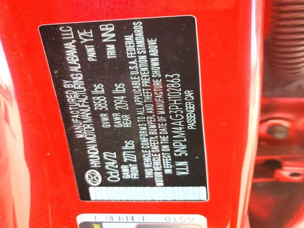 2023 HYUNDAI ELANTRA SEL