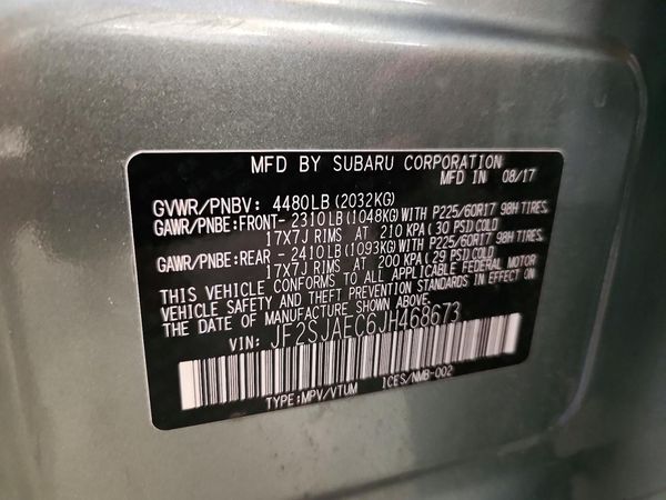 2018 SUBARU FORESTER Premium+CWP
