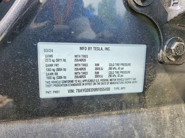 2024 TESLA MODEL Y